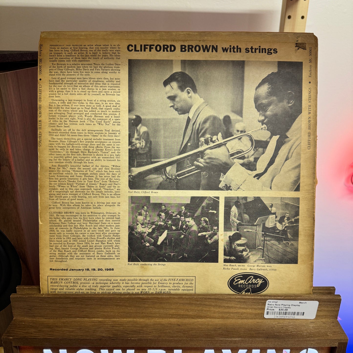 clifford brown - clifford brown with strings